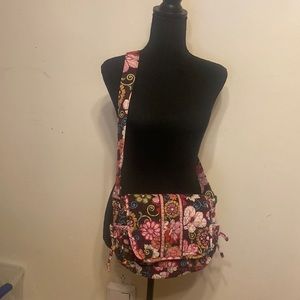 Vera Bradley Mod Floral Pink Shoulder Purse